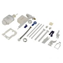 Komplettes Set Ersatzteile Mechanismen Spülkasten Unterputz-WC Schwab 187.1200