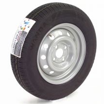 Komplettrad Anhängerrad Reifen 155/80r13 84n 100x4 Anhänger Reifen Felge Rad Tb129