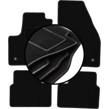 Komplettset Veloursmatten für: Opel Meriva B Minivan (2010-2017)