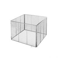 Hadra - Komposter Streckmetall feuerverzinkt 100x100x80cm