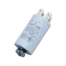 Kondensator Motorarbeitskondensator 4uF 450Vac Faston 35x65mm M8 12AG021