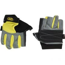 Guanti Alex Gloves, Grigio/Nero/Giallo, l - Kong