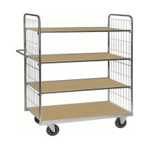 Kongamek Esd-etagenwagen Serie 9000-xl Mit 4 Etagen 1600x600mm Ladefläche Mit Bremse