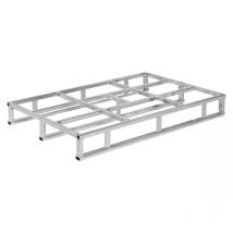Kongamek Stahlpalette 1200x800x145mm Mit Rahmen Und 1000kg Tragkraft