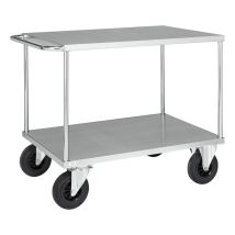 Kongamek Tischwagen, Verzinkt 1100x700x870mm Mit Ladefläche, Schiebegriff Mit Gummibereifung Ohne Bremse