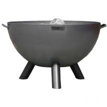 Cook King - Kongo Deep Fire Bowl - Steel - L85 x W85 x H55 cm - Black