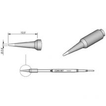 Lötspitze Serie C245, Rundform, C245957/Ø 0,8 mm, gerade - JBC