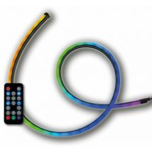 Konix - Banda luminosa gaming led Smart Monitor Backlight para pantalla pc de 24' a 32' - Iluminación rgbic personalizable - Sincronización de audio