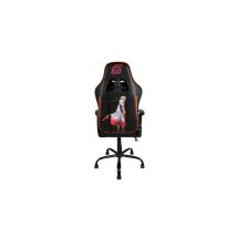 Naruto Shippuden Chaise de Bureau Gaming Premium - Inclinaison siège 150° - Cuir pvc - Coussin lombaires et cervicaux - Motif Naruto Hokage