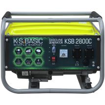 Könner&söhnen - ks basic 2800C Generador de energía Generador de energía de gasolina Generador de energía de emergencia 2800 vatios
