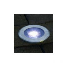 Ground spot Spot encastré à énergie solaire pour extérieur à une seule led en acier inoxydable, IP44 - Konstsmide
