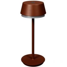 7830-960 Lyon Lampada da tavolo a batteria a led 2.5 w Bianco caldo, rgb Terracotta - Konstsmide