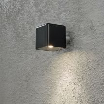 Konstsmide Amalfi Faretto led da parete per esterno 12Vsistema Nero 3W, IP54