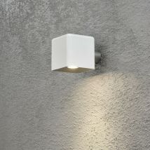 Konstsmide Lighting - Konstsmide Amalfi Spot mural led extérieur 12Vsystem Blanc 3W, IP54