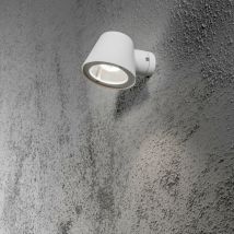 Konstsmide - Trieste Applique d'extérieur dôme moderne blanche, IP44