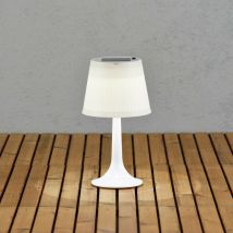 Assisi Lampada da tavolo da esterno a energia solare bianca, led bianco da 0,5 w, IP44 - Konstsmide