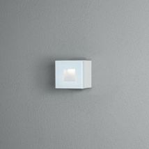 Konstsmide Lighting - Konstsmide Chieri Petit carré lumineux effet extérieur 1,5W led haute puissance blanc, IP54