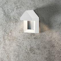 Konstsmide - Cosenza Applique murale d'extérieur moderne led haute puissance blanche 5W, IP54