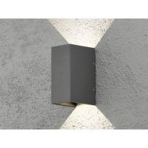 Cremona 7940-370 LED-Außenwandleuchte eek: f (a - g) led led fest eingebaut 6 w Anthrazit - Konstsmide