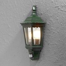 Konstsmide - Firenze Détecteur de lanterne classique d'extérieur vert clair, IP43