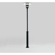 Freja Testata e lampione per esterno classico nero opaco Max Watt 1x 60, E27, IP44 - Konstsmide