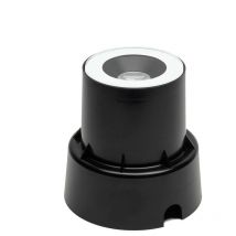 Konstsmide Ground spot Faretto da incasso a terra per esterni ad effetto led ad alta potenza 6W - Bianco - Piano in vetro, IP65