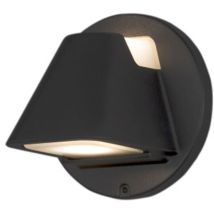 Konstsmide Hild Applique Murale Extérieure Moderne 2x Gu10 Noir, Ip44