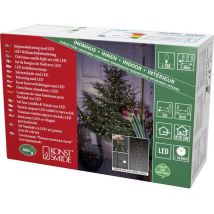 Konstsmide - manteau arbre à led avec globes, plastique, vert 6368-820