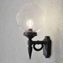 Orion Lampada da parete classica per esterno. Nero, IP23 - Konstsmide