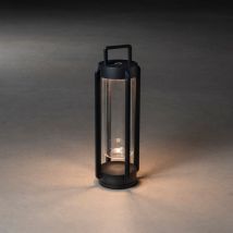 Konstsmide Lighting - Konstsmide Otranto Otranto Outdoor Effect Lanterne Portable usb Noir Dimmable 44cm 2700K, 3000), IP54