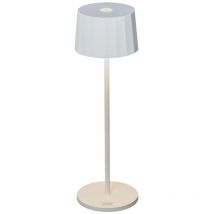 Konstsmide Lighting - Konstsmide Capri Illuminazione Da Tavolo Per Esterni, Bianco, 10 X 10 X 36 Cm