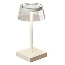 Konstsmide Scilla Scilla Lampada da Tavolo Effetto Esterno usb 2700K, 3000K Dimmerabile Bianco, IP54