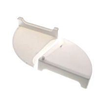 Kontact, Support Hotte Vitre D+g Blanc