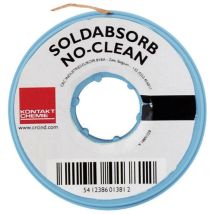 Kontakt Chemie - Tresse à dessouder Longueur 1.5 m Largeur 2.5 mm flux imprégné Q529863
