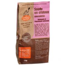 Konzentrierte Kristallsoda 1 Kg – La Droguerie Ecoprat