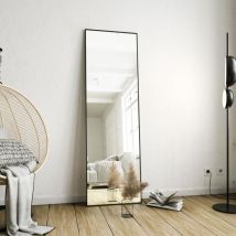 Rechtwinkliges Türspion, 35 x 122 cm, kann an der Tür, an der Wand oder an der Wand befestigt werden, für Wohnzimmer, Badezimmer, Schlafzimmer usw.,