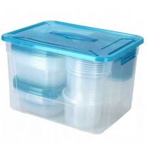 Koopman box de storage set de 100 pcs