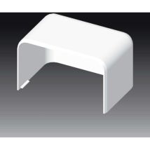 Kopos – Lot de 2 embouts 100 x 60 mm – Plinthe électrique – PVC auto-extinguible – IP 40
