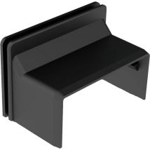 Kopos - 8639fb Kabelkanal Durchführungsstück (b X H) 40 Mm X 20 Mm 1 St. Schwarz