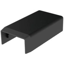 8921FB Goulotte de câble embout (l x h) 20 mm x 10 mm 1 pc(s) noir C831282 - Kopos