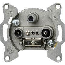 Kopp 1 pièce Insert Prise TV, radio, SAT gris 916400181 1 pc(s)