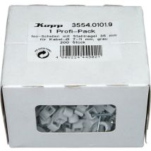 Kopp - 355401019 Cavalier 355401019 Plage De Ø Du Faisceau 7 À 11 Mm Gris 200 Pc(s)