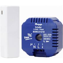 Controllo gas scarico senza fili Free-control 3.0 Bianco, Blu - Kopp