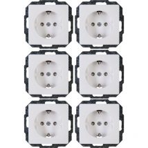 Kopp - Frutto Presa schuko Paris Bianco 920702011 6 pz.
