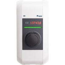 Kopp - Ladestation KC-P30-C.RFID.ME, Normbuchse: Typ 2, 3-phasig bis zu 22kW Leistung, mit RFID-Freischaltung, ME-Zertifzierung