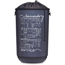 Wäschekorb mit Deckel clothes line, 40 l