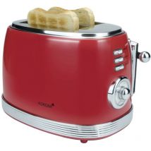Korona - 21668 Grille-pain avec grille spéciale viennoisieries rouge