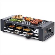 45070 Raclette 8 vaschette Nero, Argento - Korona