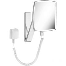 ILookmove Kosmetikspiegel, beleuchtet, eckig, verchromt, - Keuco