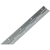 Kotarbau - Cerniera Continua 500 X 31 Mm (19,69 X 1,22 In) Cerniera Per Piano Tagliata A Misura Cerniera Argento Zincato